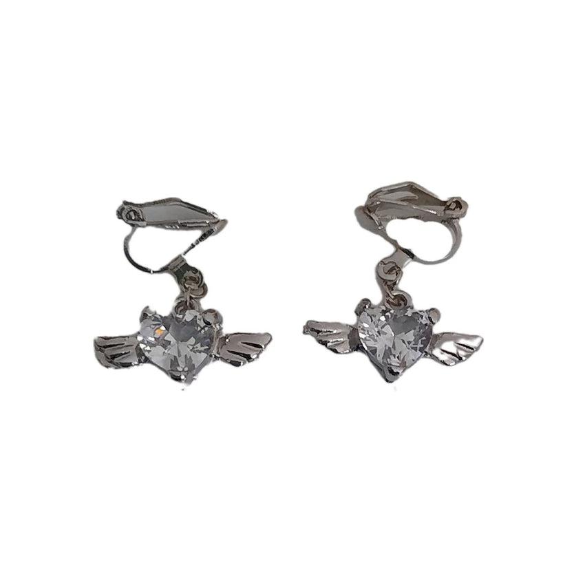 Angel wing hot sale earrings claire's