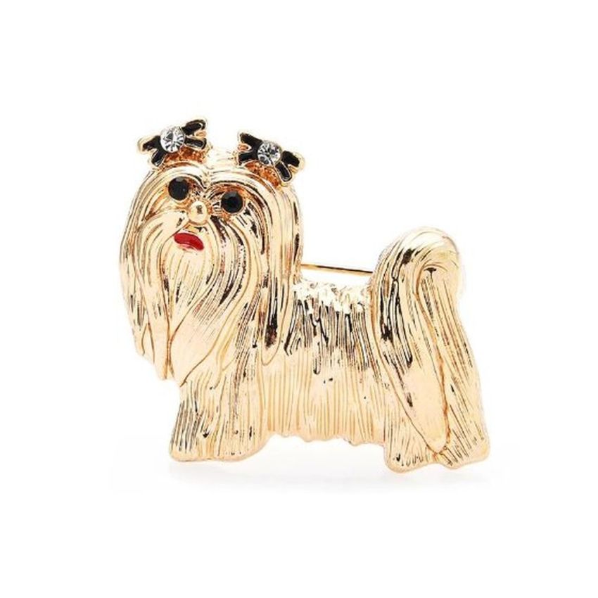 Yorkie brooch on sale