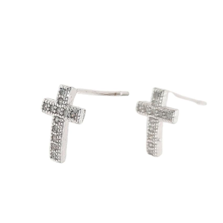 White gold earrings on sale ireland