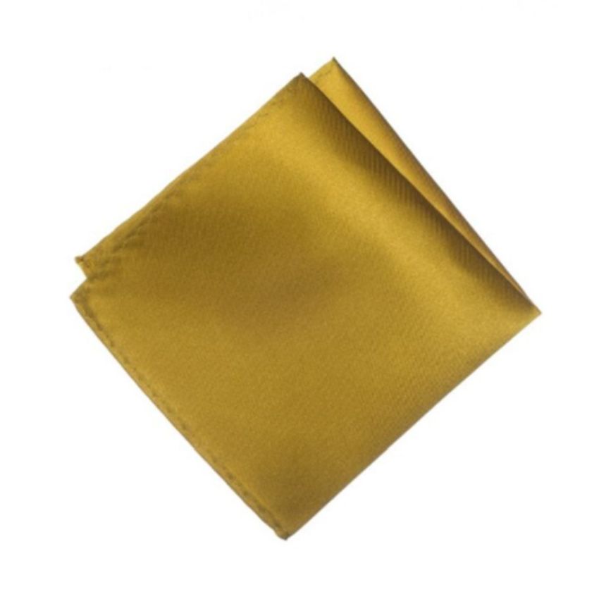 Antique Gold Pocket Square Hanky