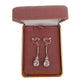 Bling Diamante And Silver Clip On Earrings(2)