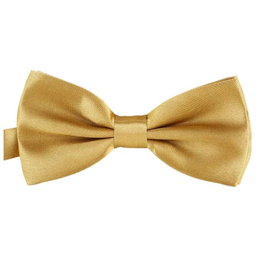 Bronze Gold Boys Bow Tie