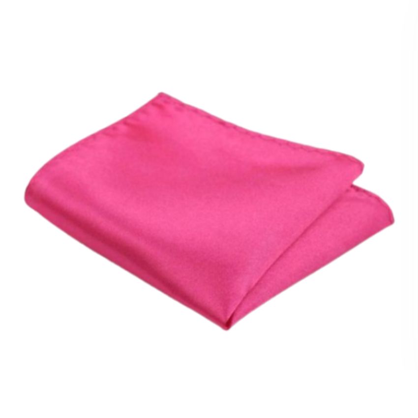 Cerise Pink Pocket Square Hanky