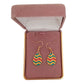 Coloured Easter Egg Fun Fashion Earrings(2)