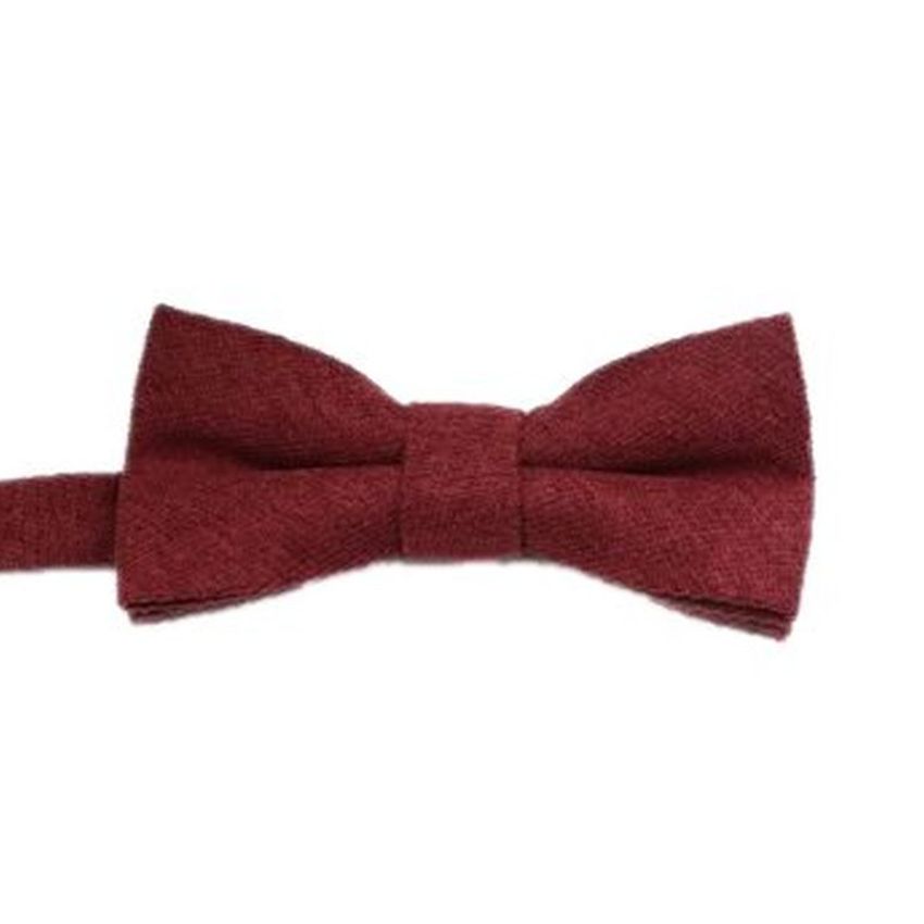 Dark Claret Boys Dicky Bow