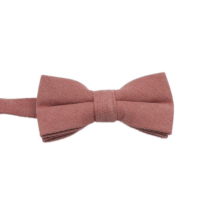 Dark Dusky Pink Boys Dicky Bow