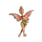 Diamante Pink Wing Fairy Brooch