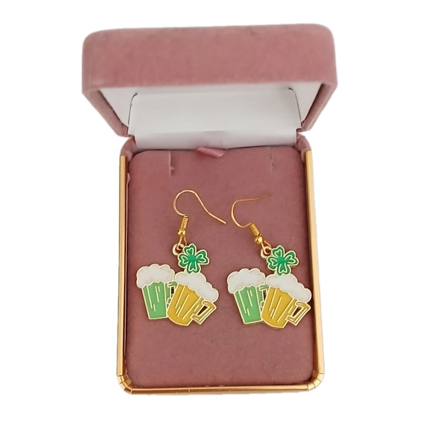 Fun St Patricks Day Fashion Earrings(2)