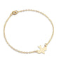 Gold Plated Dove of Peace Girls Confirmation Bracelet 