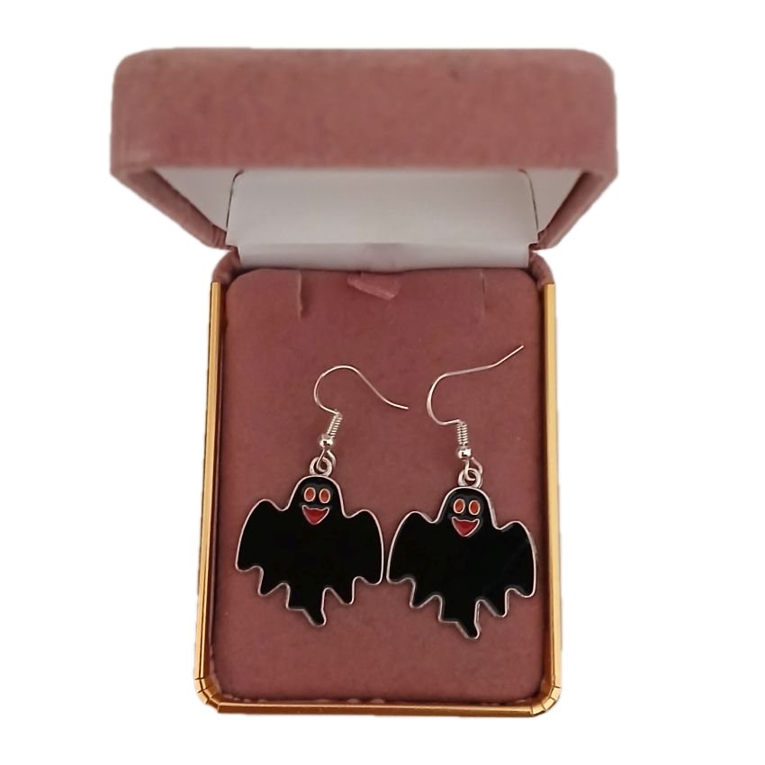 Halloween Bat Dangly Fashion Earrings(2)