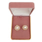 Medium Bling Pearl Gold Clip On Earrings(2)