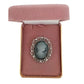 Medium Crystal Set Traditional Cameo Brooch(2)