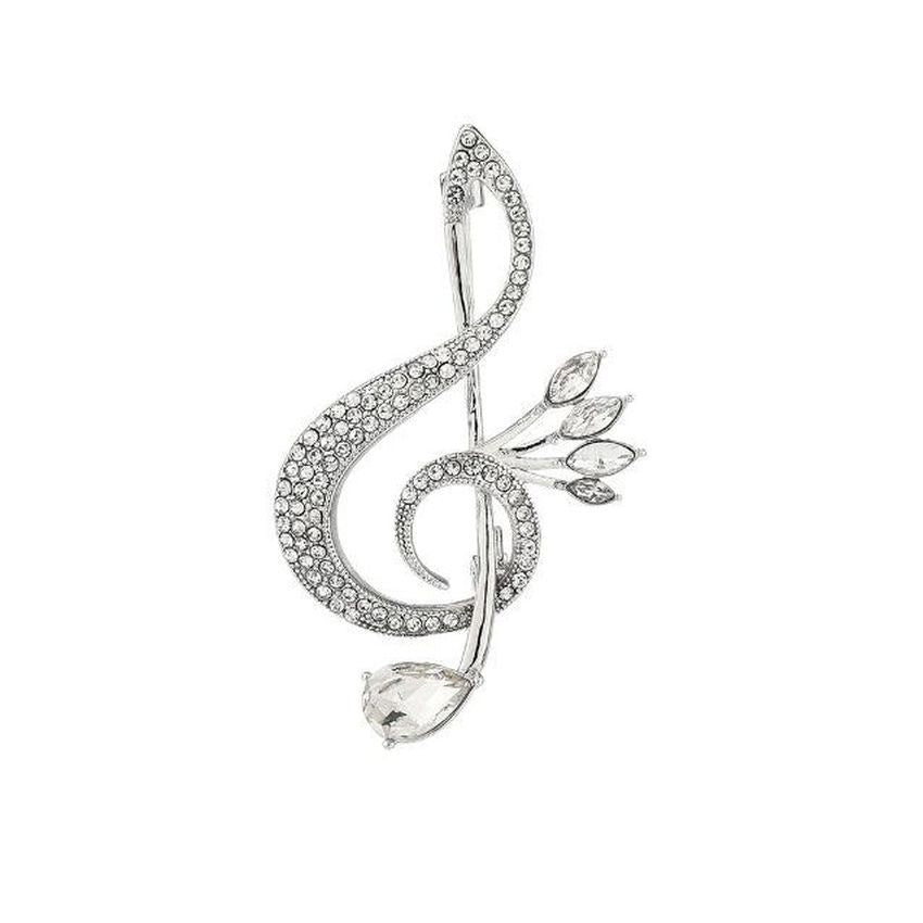 Music Note Ladies Brooch