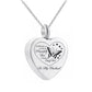 My Husband Memorial Ashes Locket