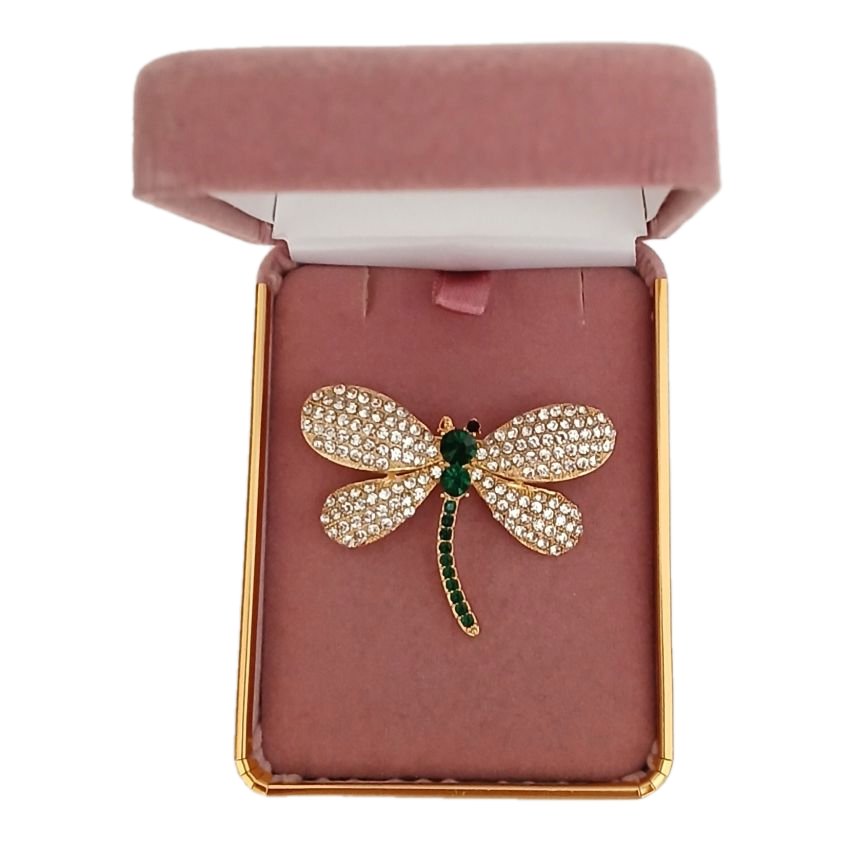 Pretty Filigree Dragonfly Brooch(2)