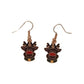 Rudolph Dangly Hook Earrings