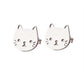 Stainless Steel Cat Earrings