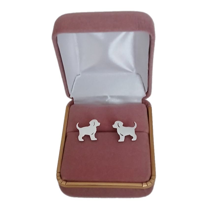 Stainless Steel Dog Earrings(2)