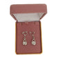 Torpedo Cubic Zirconia Drop Clip On Earrings(2)