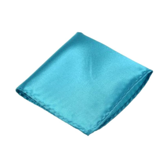 Turquoise Pocket Square Hanky