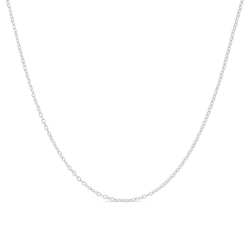 24 Inch Light Sterling Silver Belcher Chain