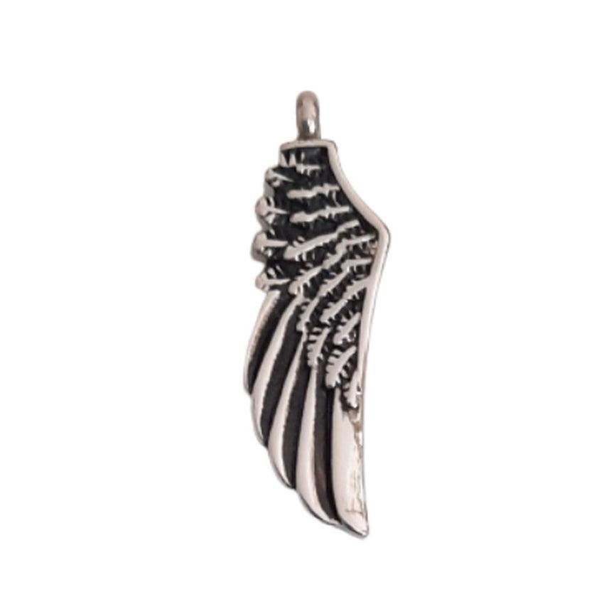 Angel Feather Wing Cremation Ashes Pendant