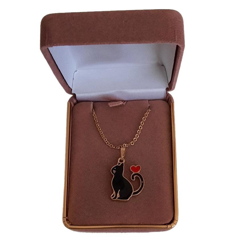 Black Cat Childrens Fashion Pendant