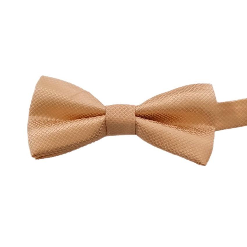 Boys Gold Criss Cross Dickie Bow Tie