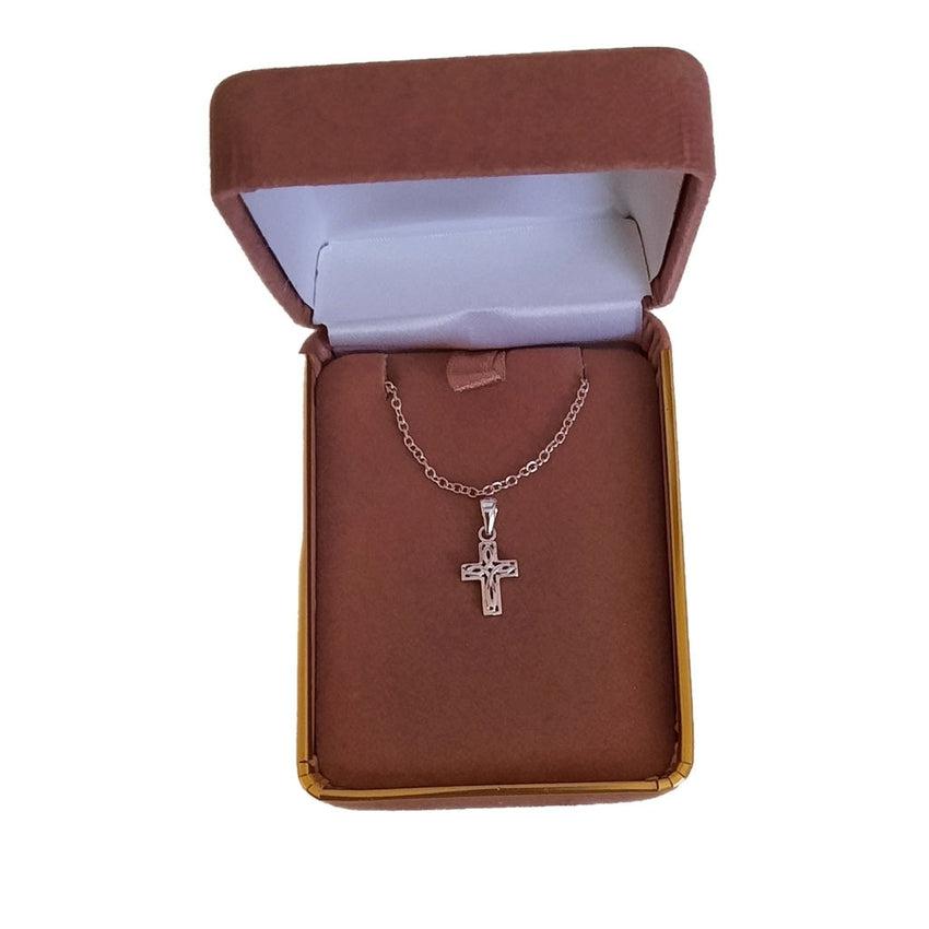 Celtic Design Centre Girls Sterling Silver Cross Pendant